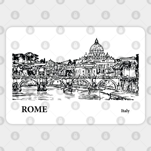 Rome Italy Sticker by Lakeric